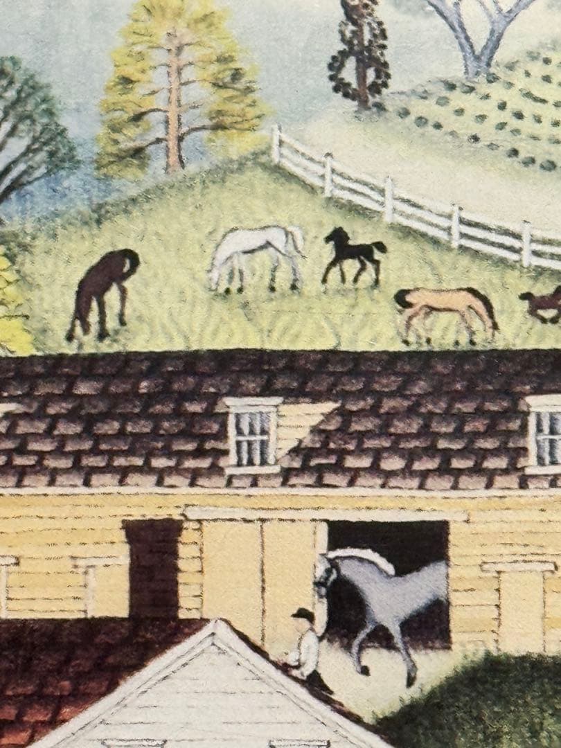 キャシー・ジェイコブセンのシェーカー風景画 k.Jacobsen shaker