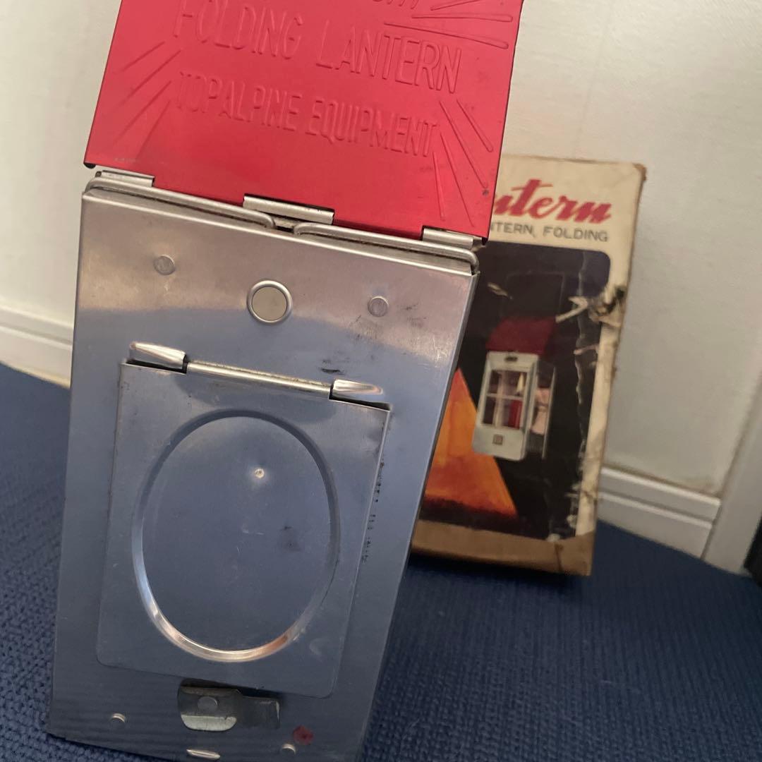 キャンドルランタン　フォールディング　 屋根型 希少品　ヴィンテージ