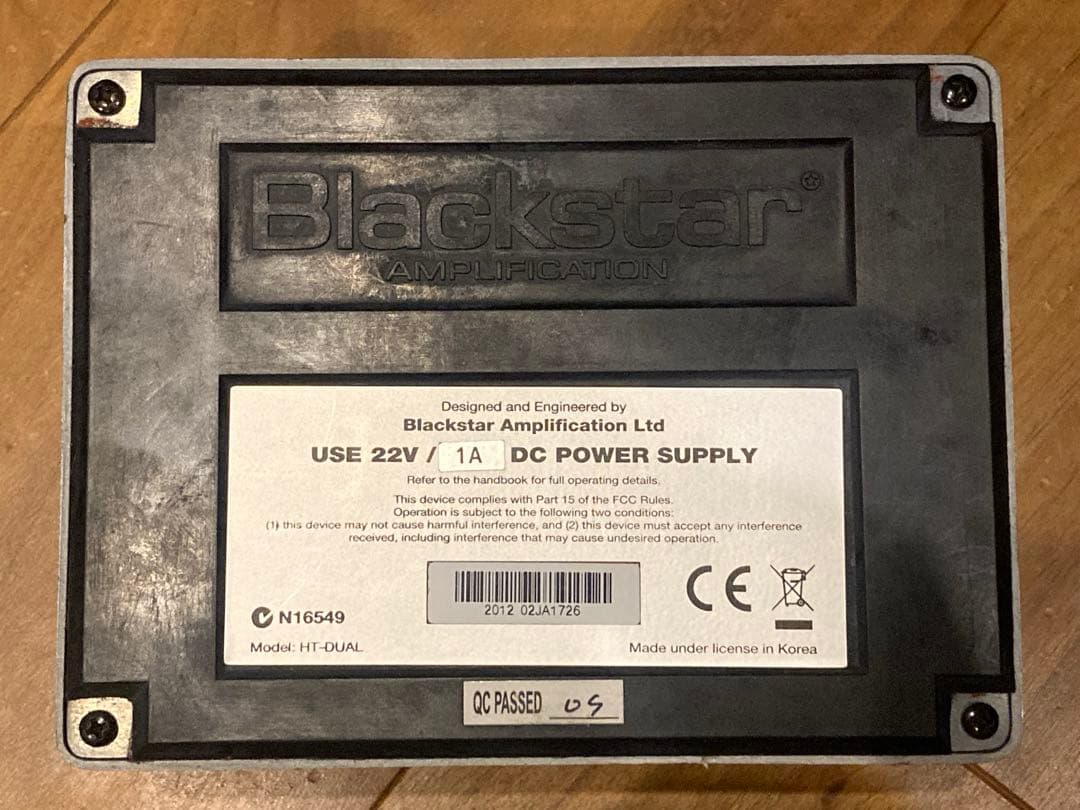 【最終値下】Blackstar HT-DUAL DS-2チューブディストーション