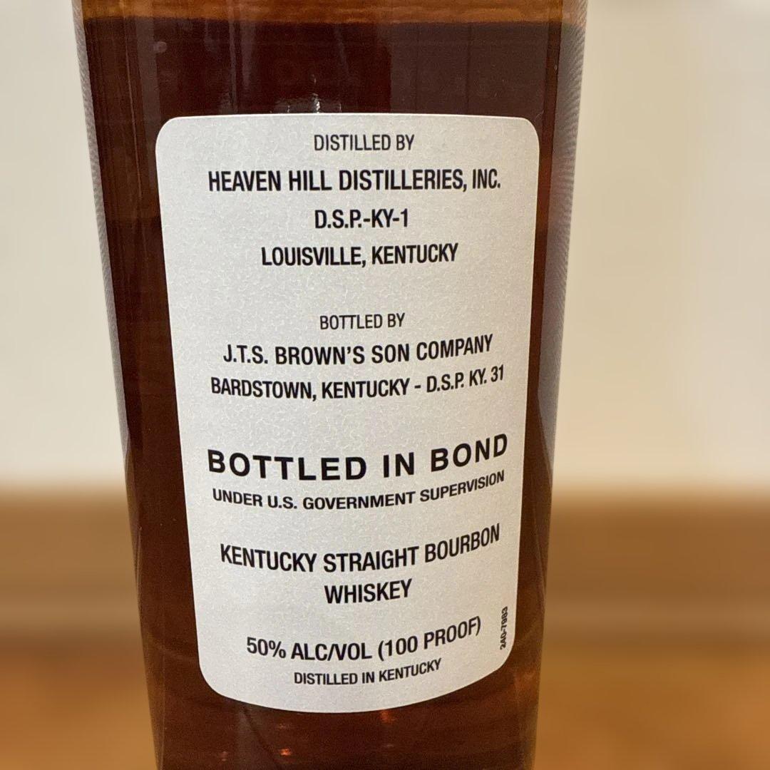 【希少】J.T.S. BROWN JTSブラウン100プルーフ　750ml