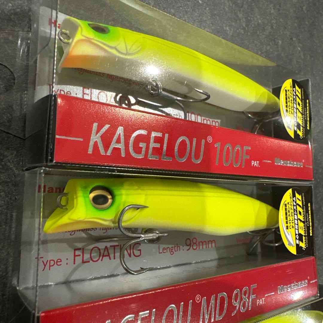 Megabass KAGELOU カゲロウ ４個セット