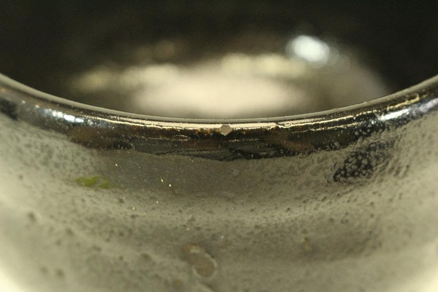 茶道具 黒楽茶碗 時代物(A811)
