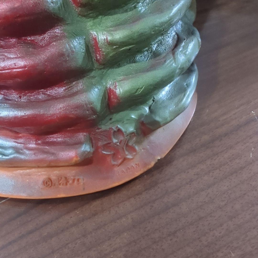 怪獣ヘルメット レッドキング　ヨネザワ　ソフビ