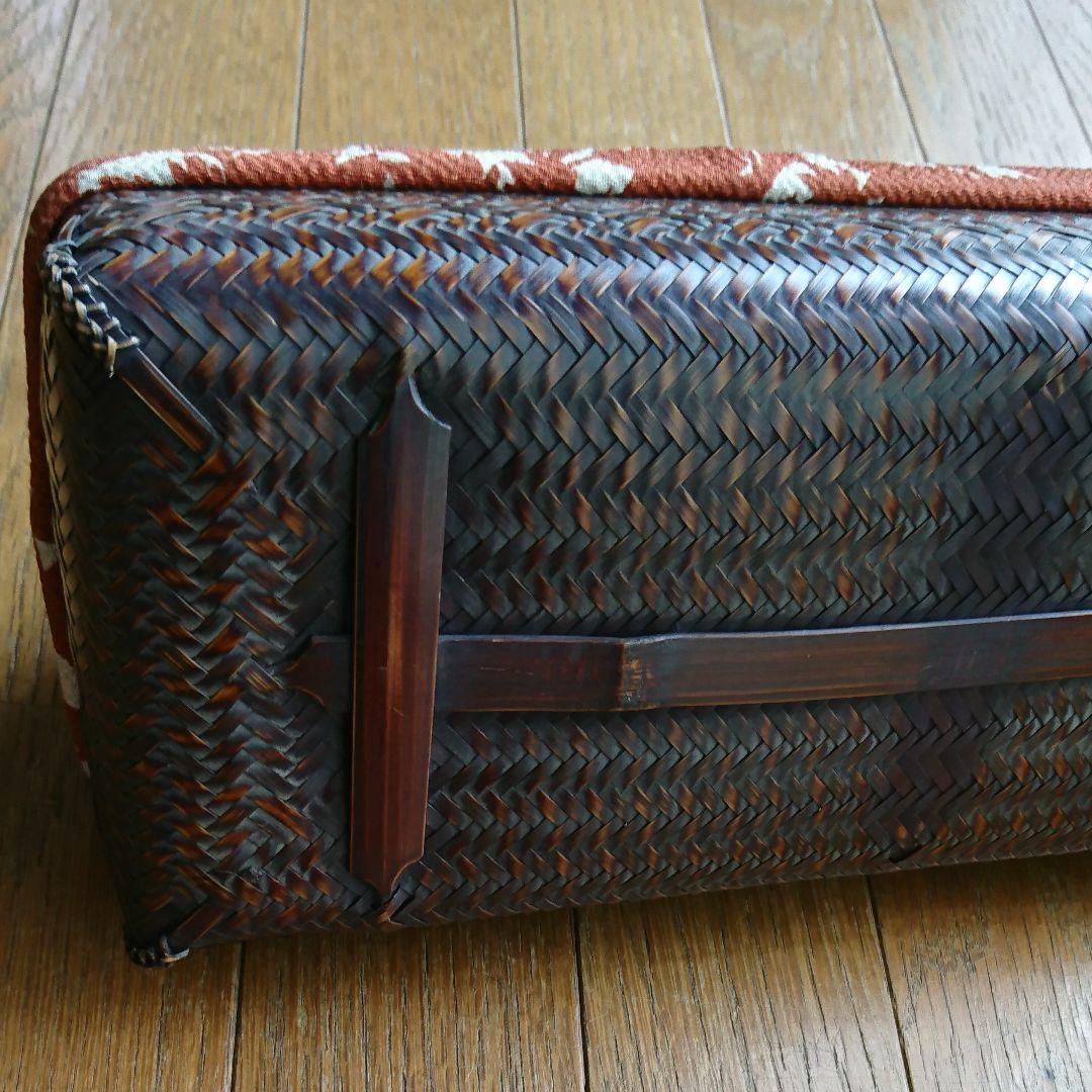 ヴィンテージ 舞妓さん お座敷籠 御道具巾着 かご