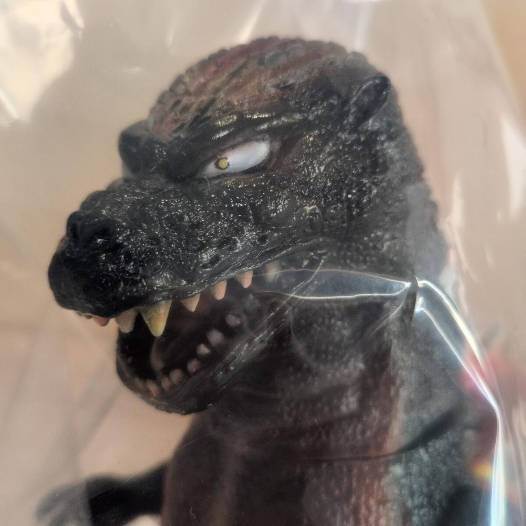 バーニングゴジラ ブラック成型 シカルナ工房 スタンダード サイズ ソフビ