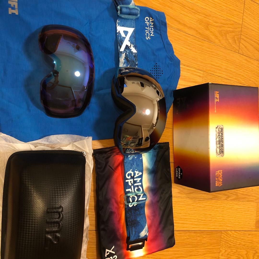 ANON m2 ゴーグル 青　アノン