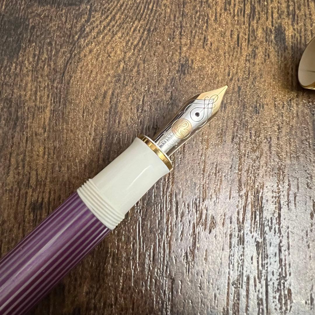 ペリカン　スーべレーンM600 バイオレットホワイト