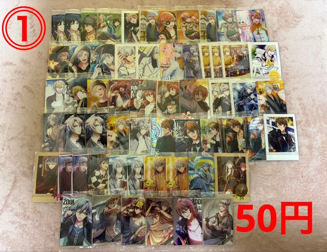 アイナナ　ウエハースカード、メタカ、チェキ風カード　まとめ売り