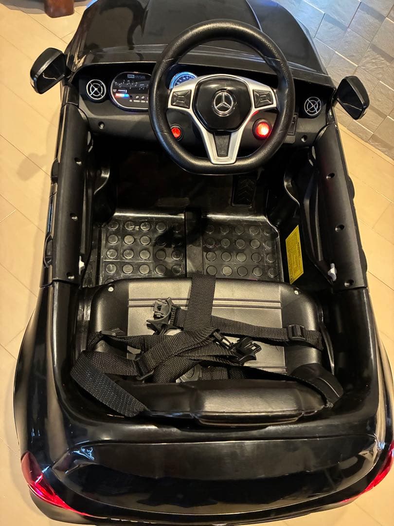 AMG バイクと車のセット LEDライト付き