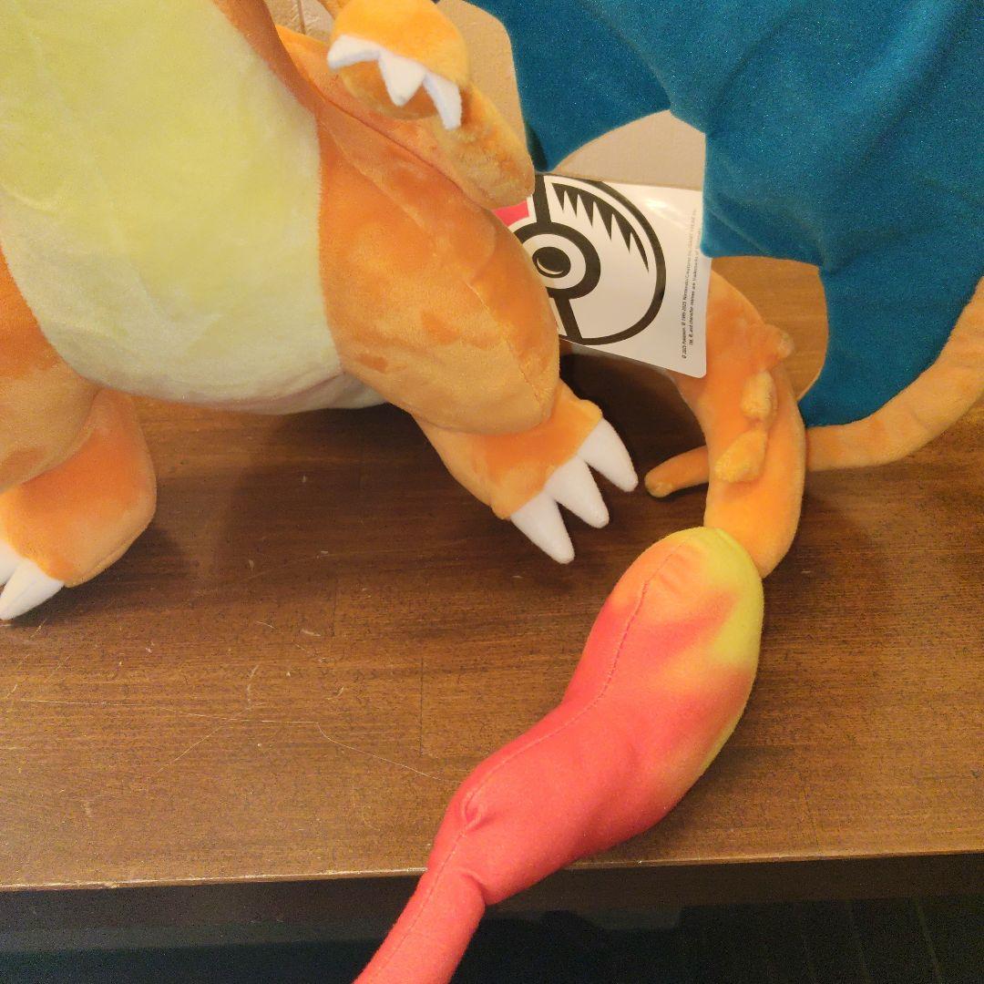 【紙タグ付き】 ポケモン メガリザードンＹ ぬいぐるみ ポケモンセンター