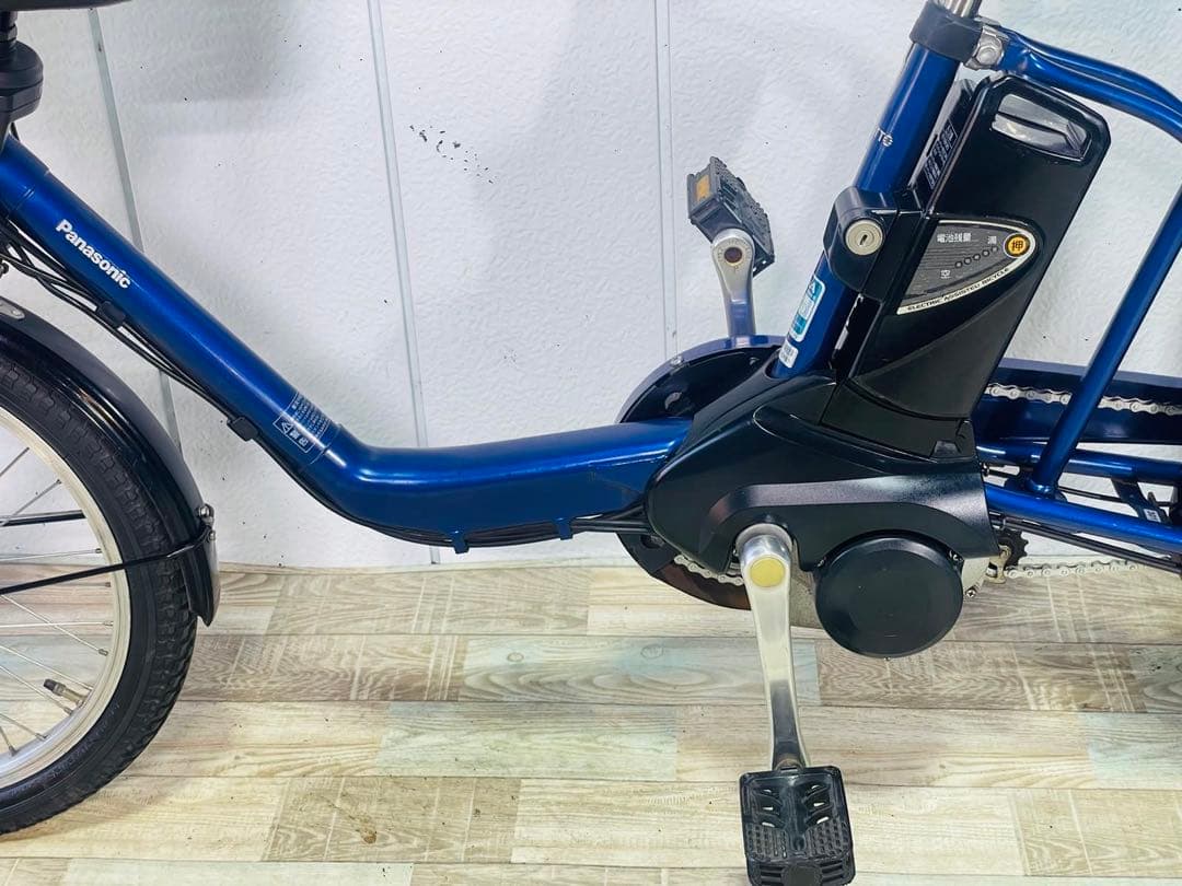 ★3017パナソニック8.9アンペア 20インチ子供乗せ電動アシスト自転車