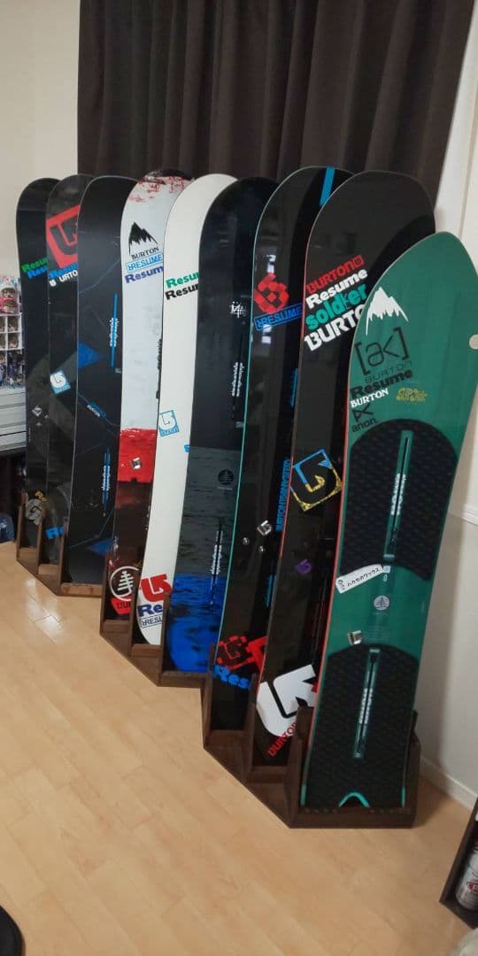 スノーボードスタンドラック　2本用、左側用