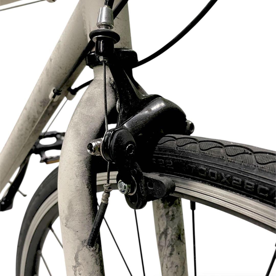 ロードバイク ハンドル改 自転車 スポーツバイク クロスバイク 軽 シマノ21段