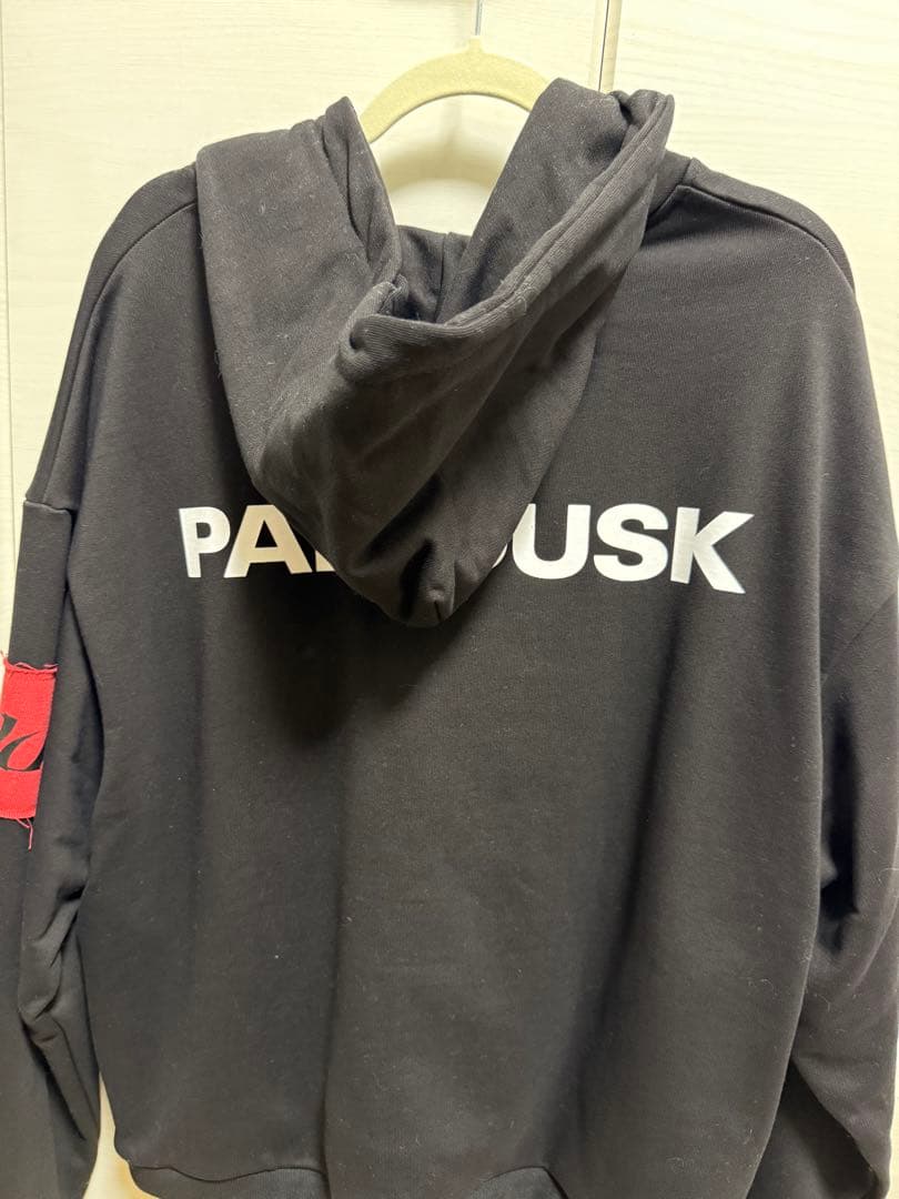 Paleduskパッチワークフーディ パーカー