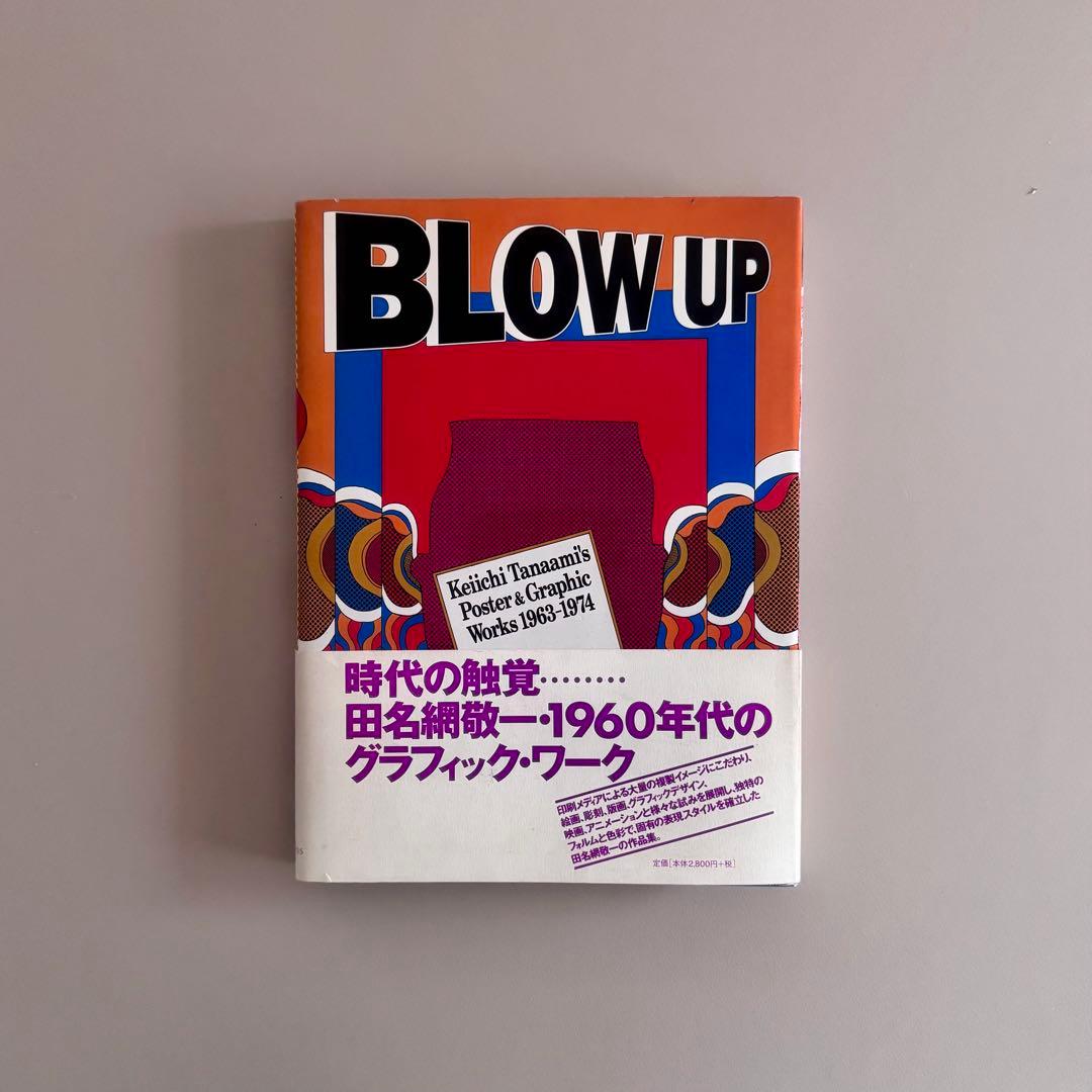 (サイン入) BLOW UP 田名網敬一