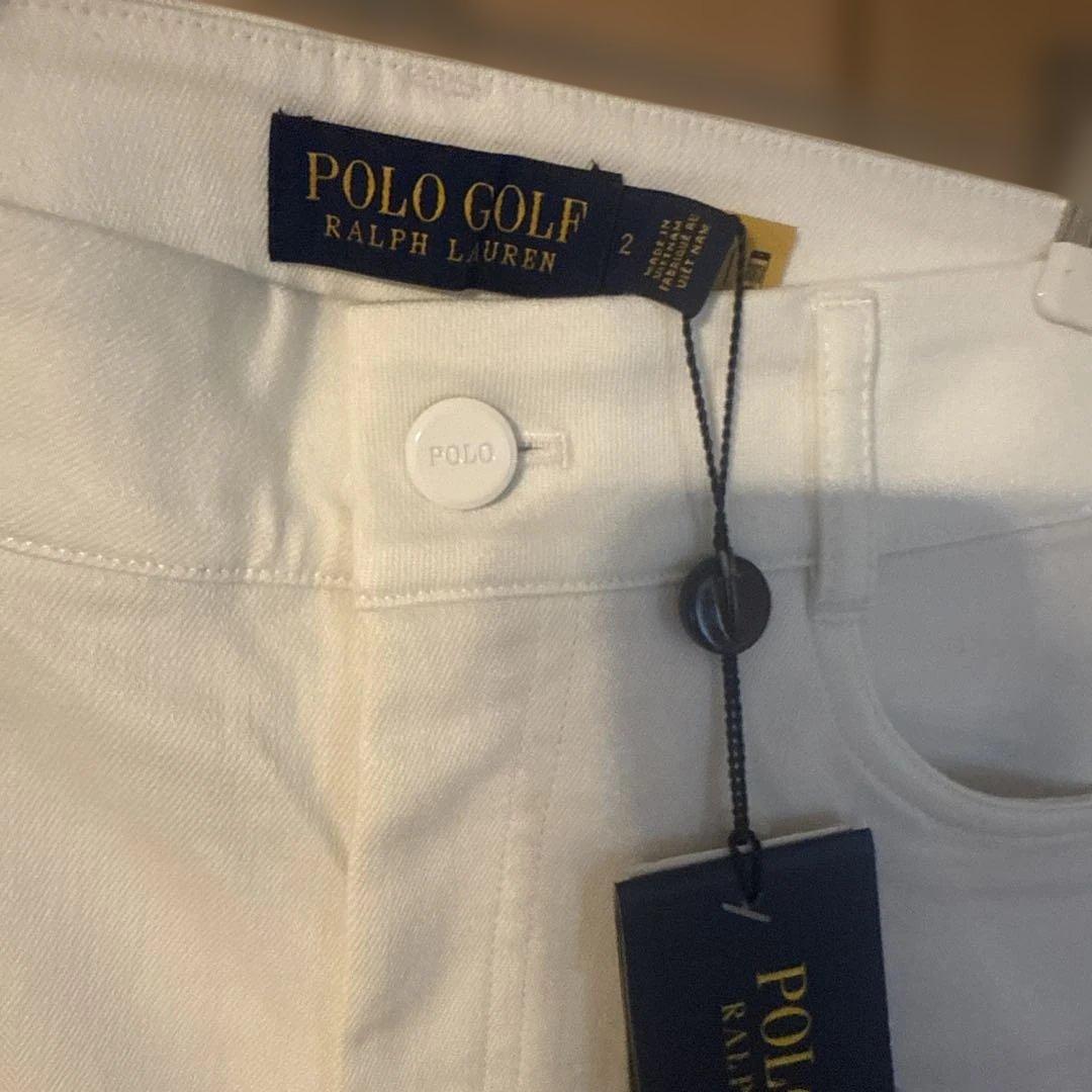 ポロラルフローレン　ポロゴルフ　ホワイト　パンツ　未使用
