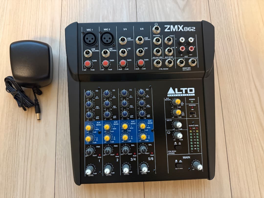 ALTO ZEPHYR ZMX862 サウンドミキサー