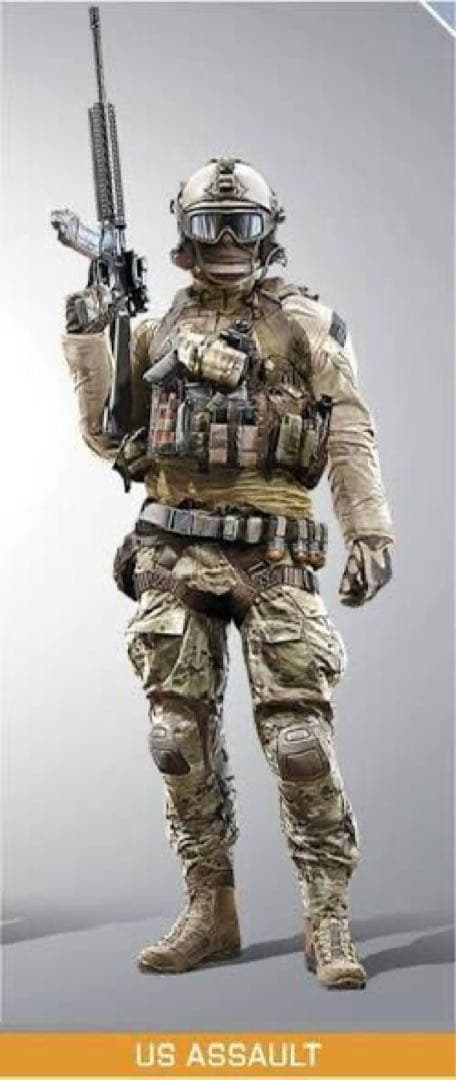 【雰囲気抜群】サバゲー引退　サバゲー装備セットBF4アサルト兵風　装備