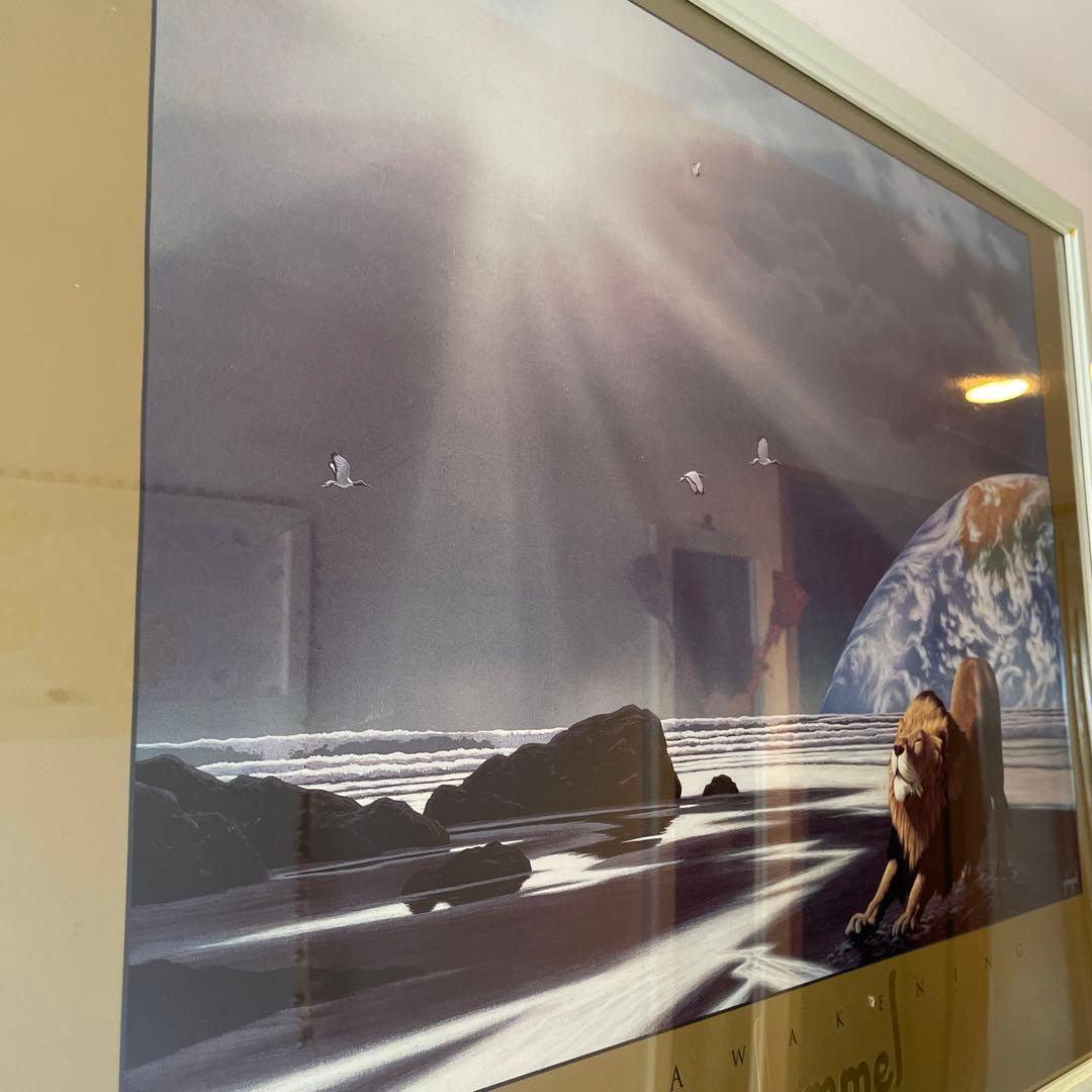 シムメール ライオンポスター