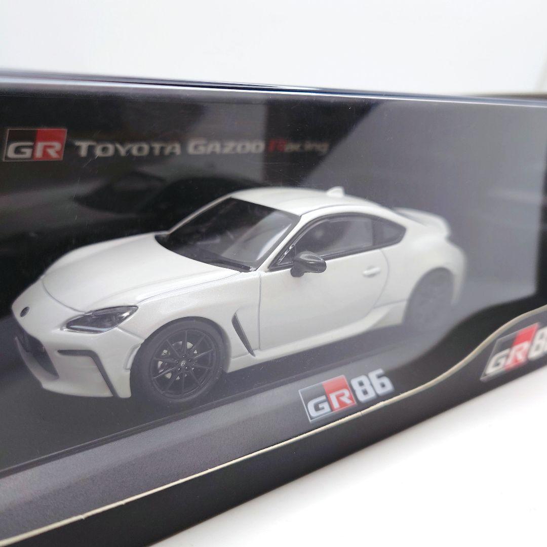 「美品」GR86 カラーサンプルミニカー ホワイトパール