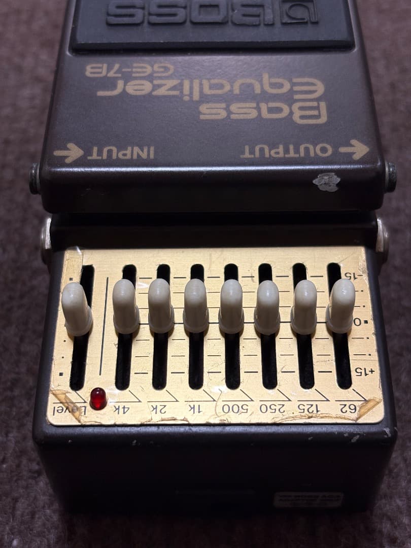 A*M様 BOSS GE-7B ベース用イコライザー【PSA対応Mod】