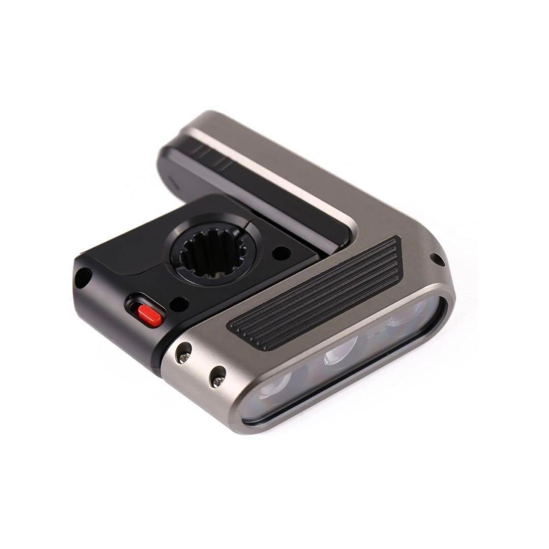 新品⭐️アンモナイト車速反応式自転車用オートヘッドライトスマホ連動GPS