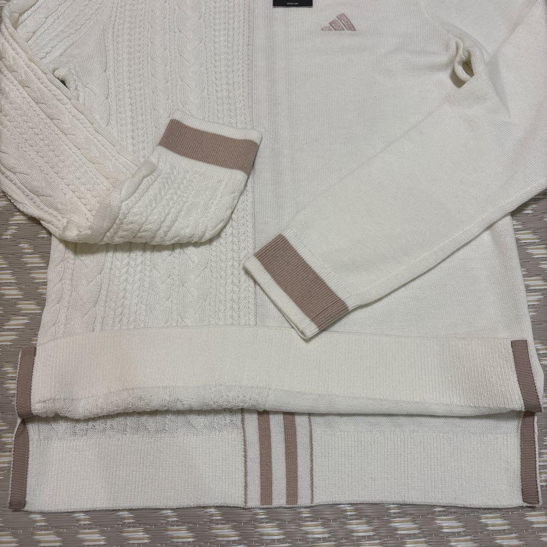 ちびっこＳ　新品アディダスゴルフ ニットセットアップ セーター＆スカート