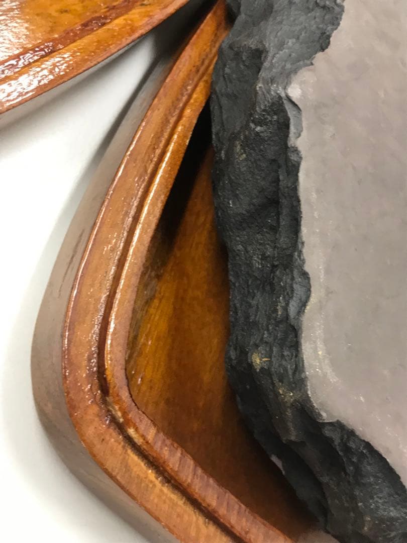 書道 硯 青墨セット 木箱入り