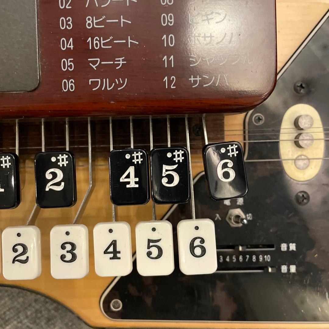 SUZUKI 電気大正琴 山びこ TES-150 リズムマシン/練習曲8曲内蔵