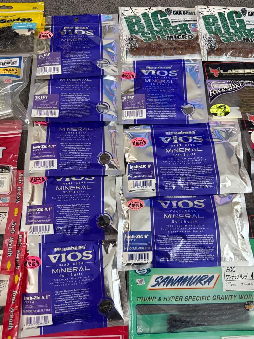 新品ワーム　まとめ売りセット