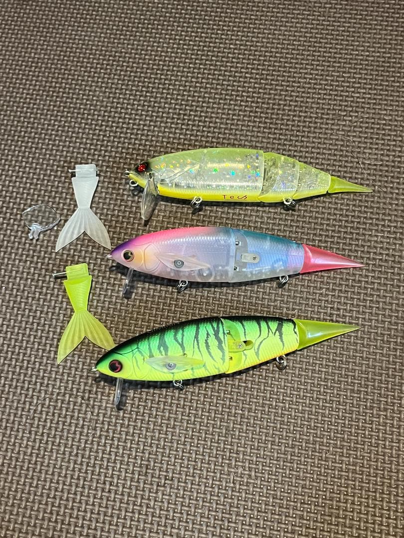 チ*ン様 ビッグベイトルアー 3点セット　ギミキン　ヤタベイトテック