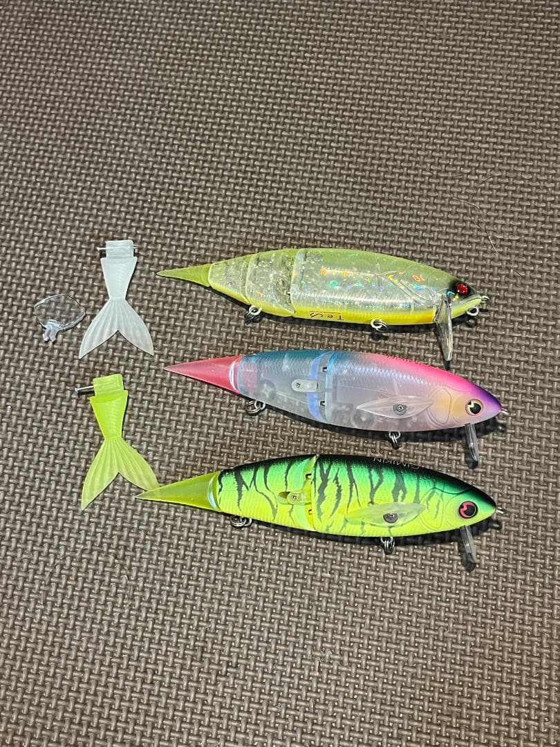 チ*ン様 ビッグベイトルアー 3点セット　ギミキン　ヤタベイトテック