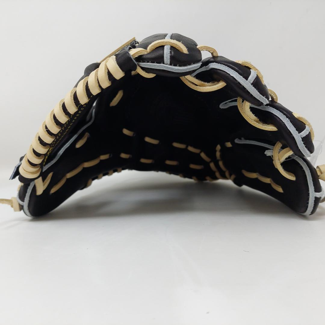 久保田スラッガー 硬式グラブ 内野 KSG-SR1 右投用 ブラック×トレンチ