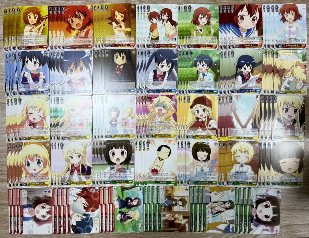 ヴァイスシュヴァルツ　きんいろモザイク ノーマルTD4コン込RR以下4コン