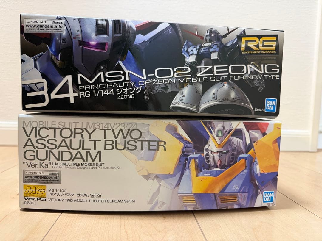 特限〜P還中 V2アサルトバスター&ジオングセット