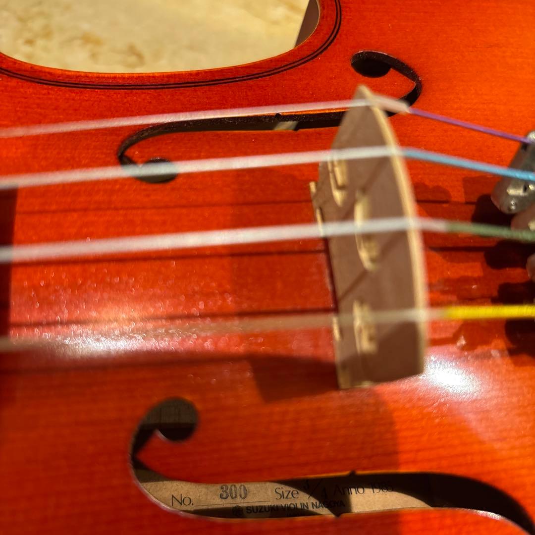 極艶・極美●鈴木バイオリン● No.300 3/4 ヴァイオリン 1985年製