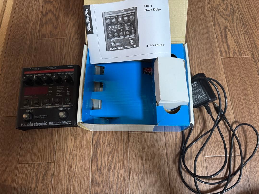 t.c. electronic Nova Delay エフェクター