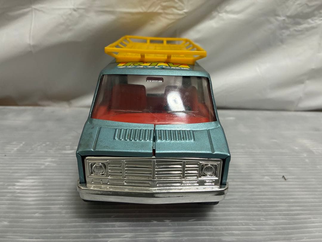 野村トーイ ブリキ テレビ中継車 RTVラジオ・テレビ放送 当時物 昭和レトロ