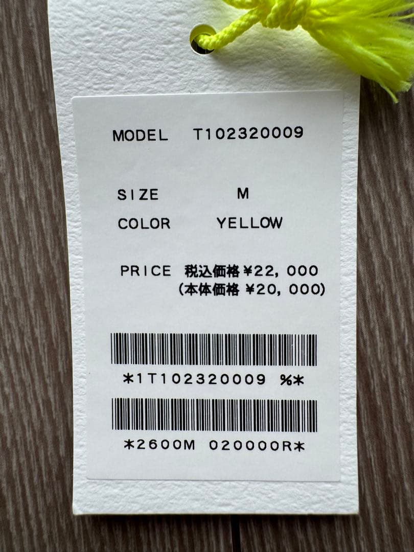 新品未使用　TFW49 長袖　モックネック　サイズM