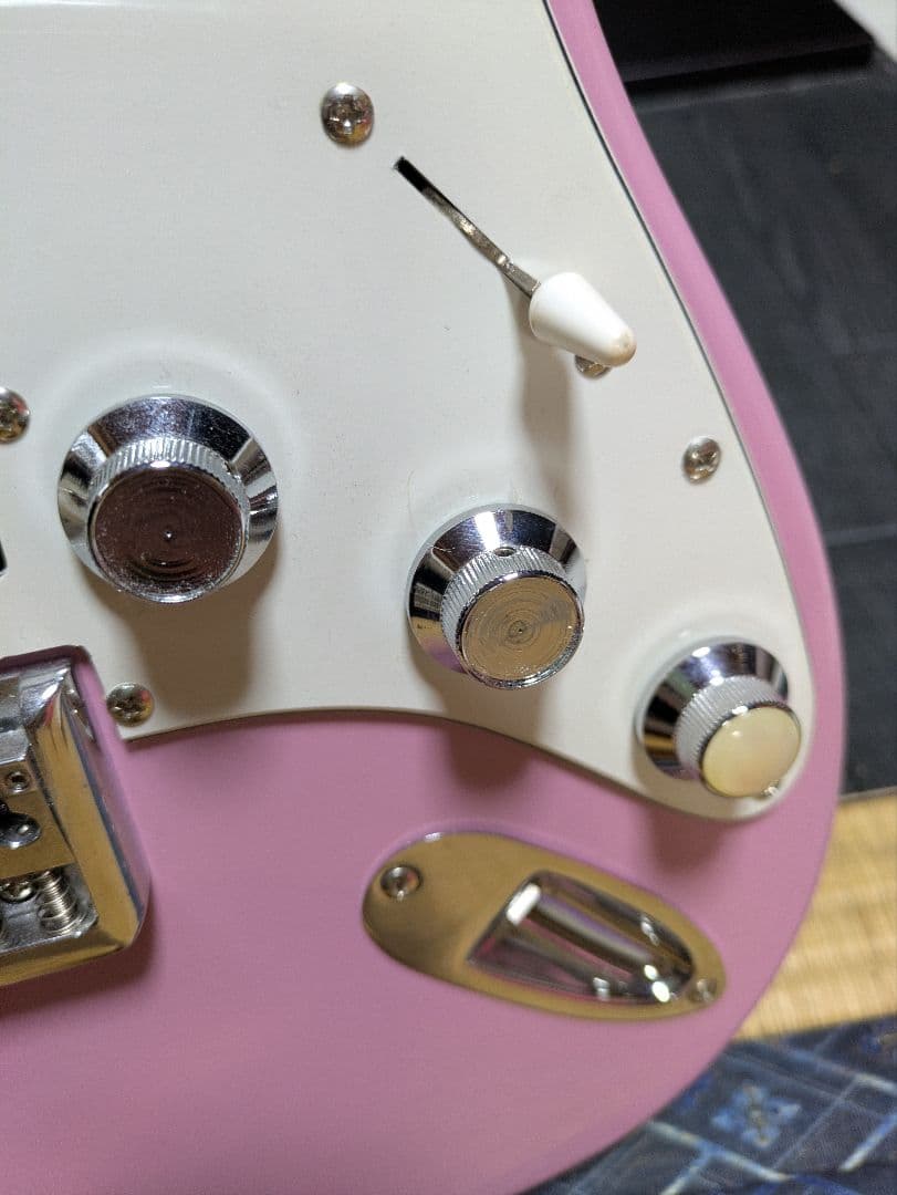 Girly ガーリー エレキギター　ピンク 希少