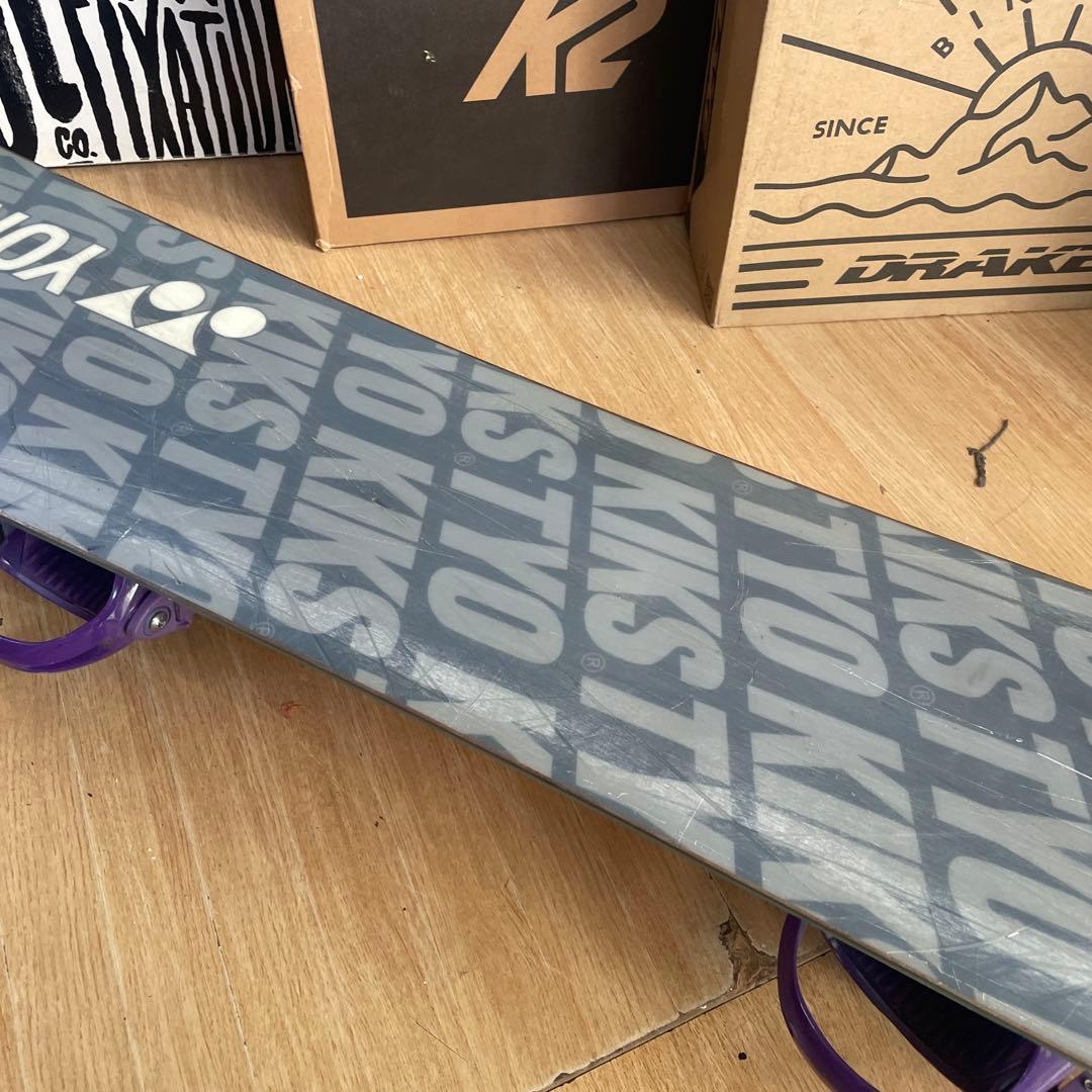 YONEX×HEAD　国産ハイエンド　バイン付スノーボードセット　ヨネックス