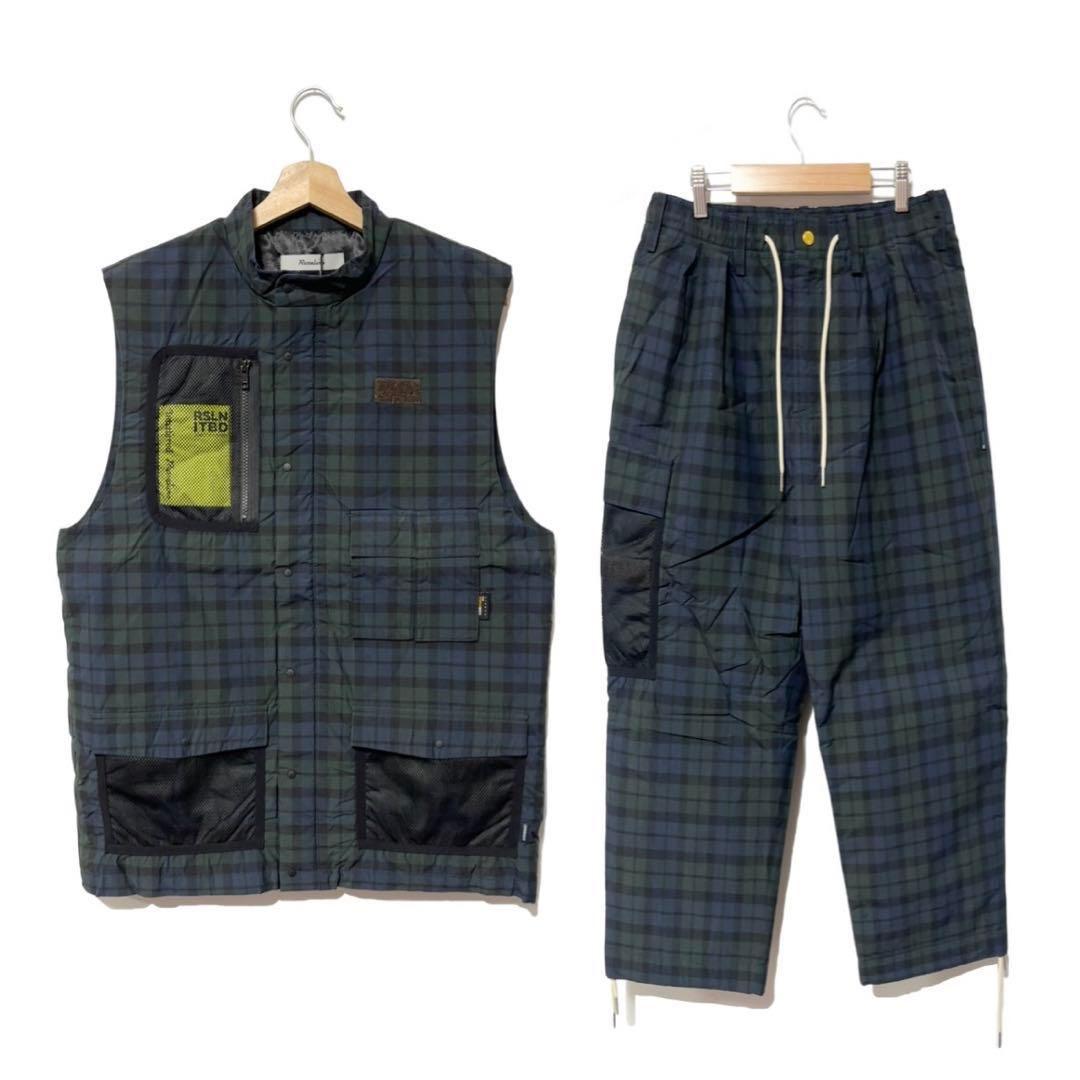 インターブリード ラッセルノ ゴルフ コーデュラ 中綿セットアップ ネイビー 6