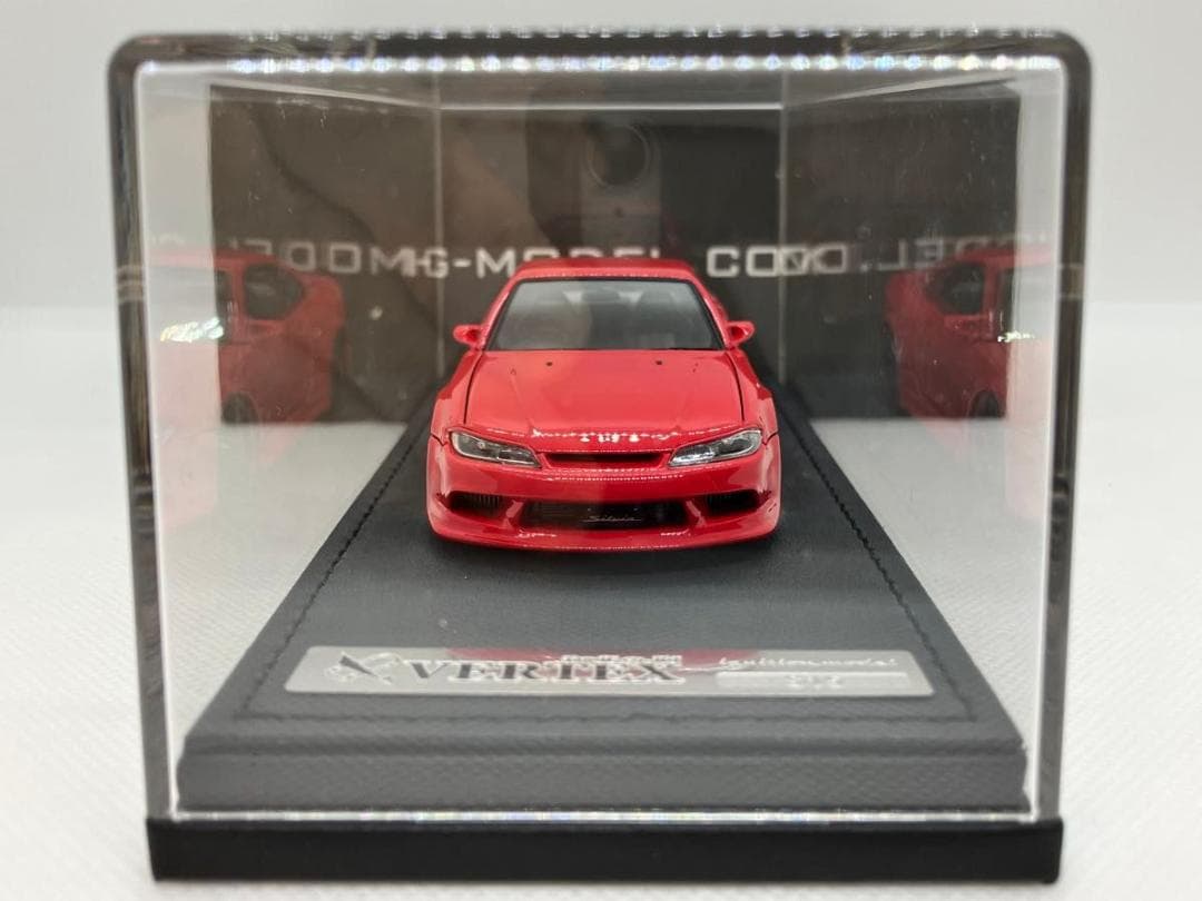 ★1/43★VERTEX S15 シルビア★レッド★イグニッションモデル★