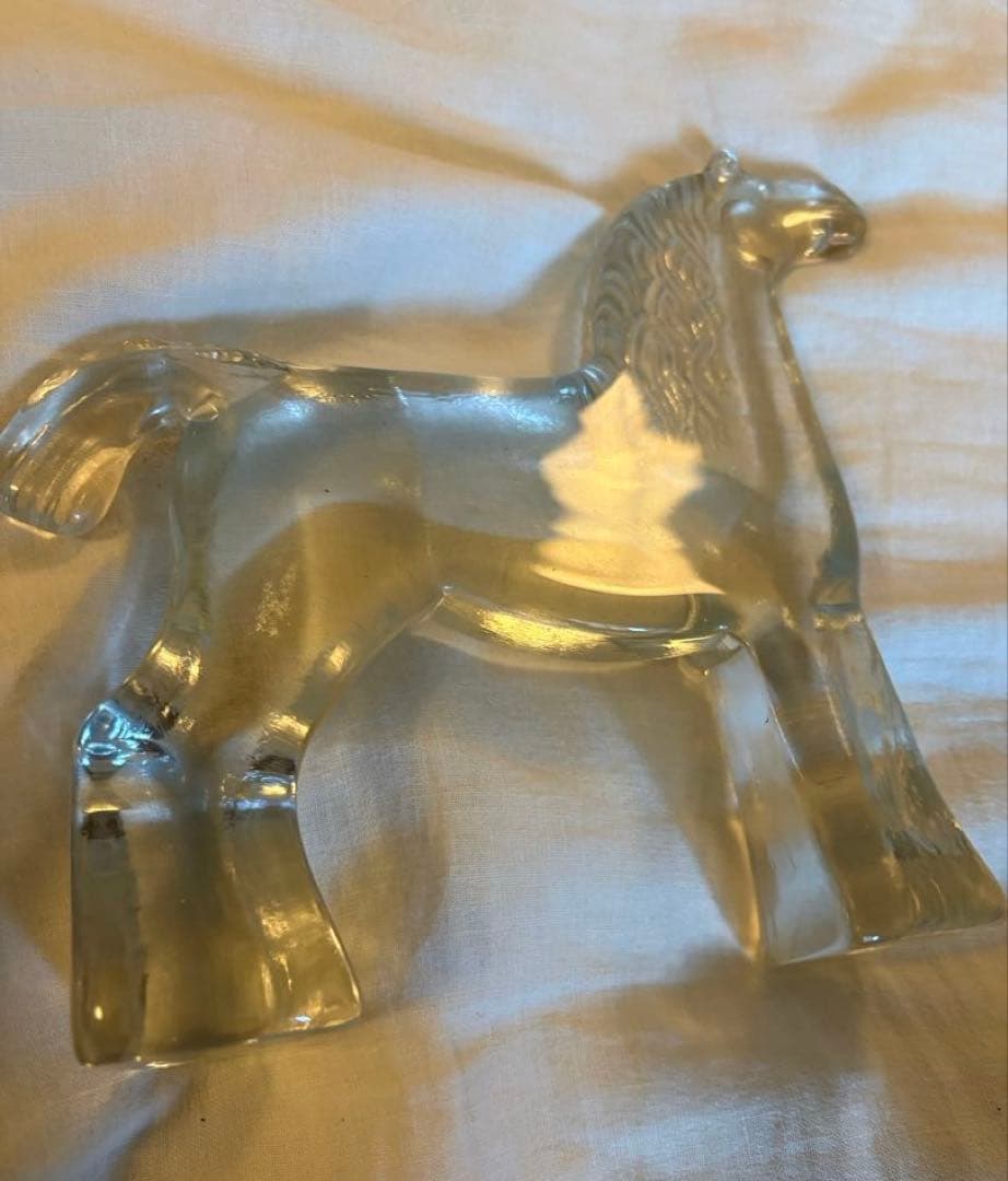専用スウェーデン　ヴィンテージ　ホース　オブジェ　ガラス　コスタボダ　70s 馬