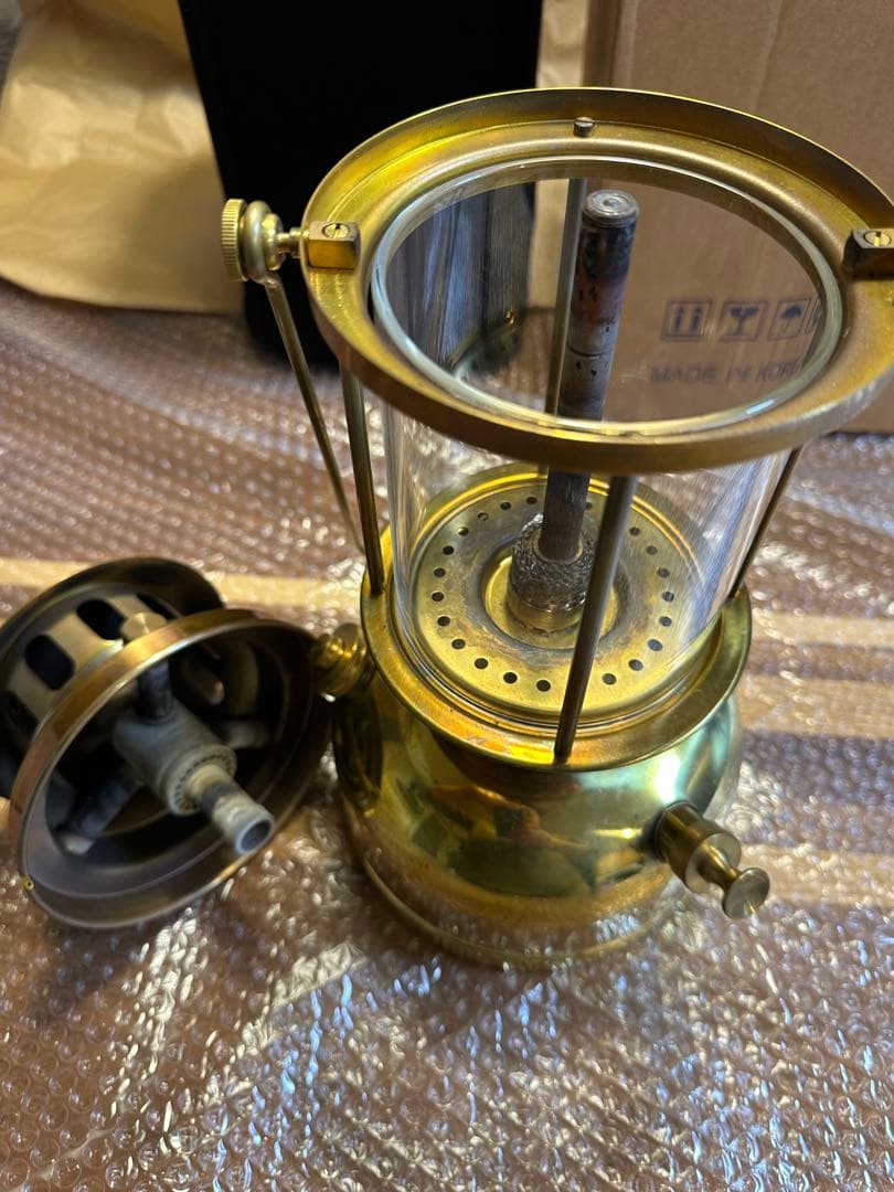 B*n様 Vapalux 300ポリッシュドブラスランタン 真鍮製 収納ケース付