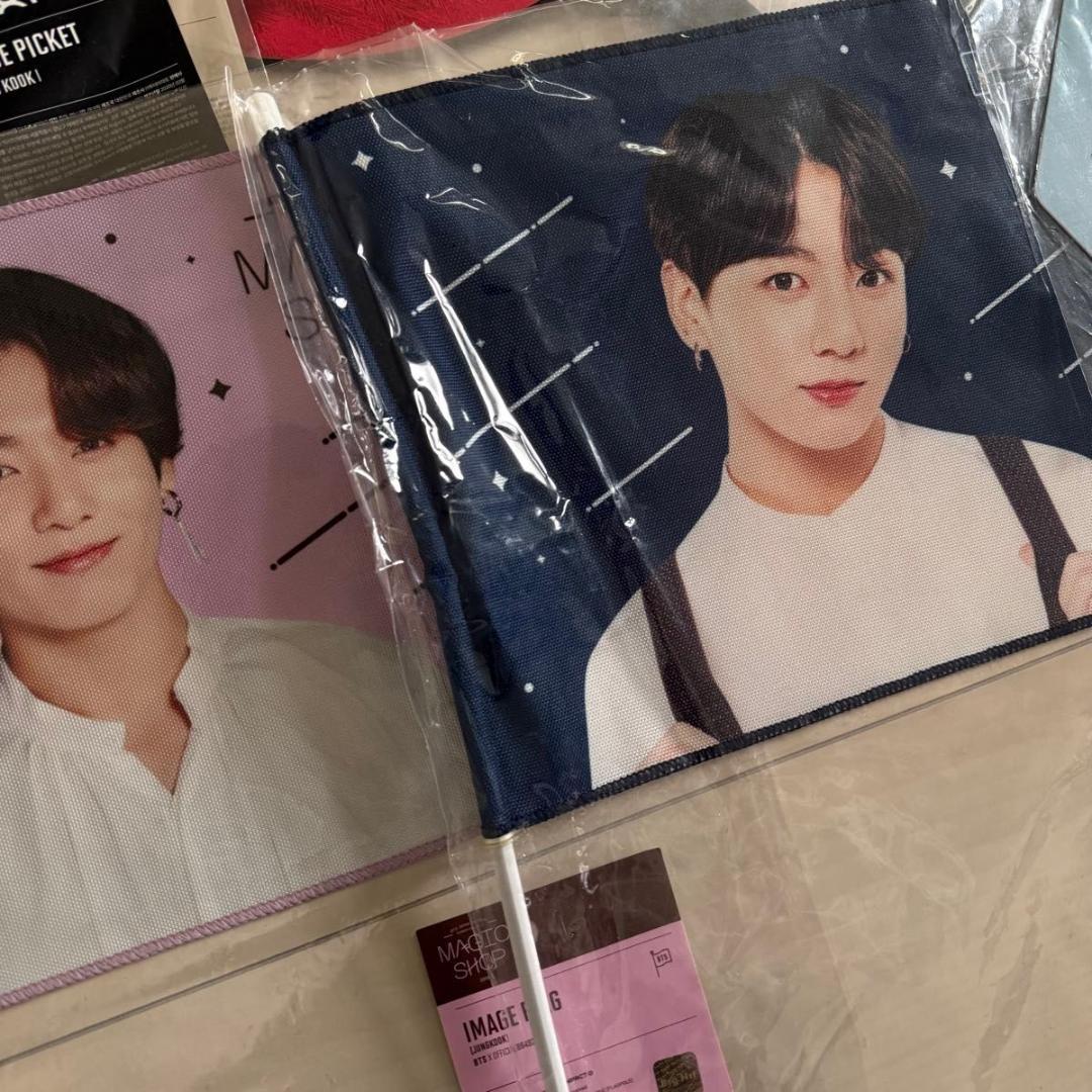 BTS 防弾少年団 ジョングク グク うちわ フラッグ カバー まとめ売り