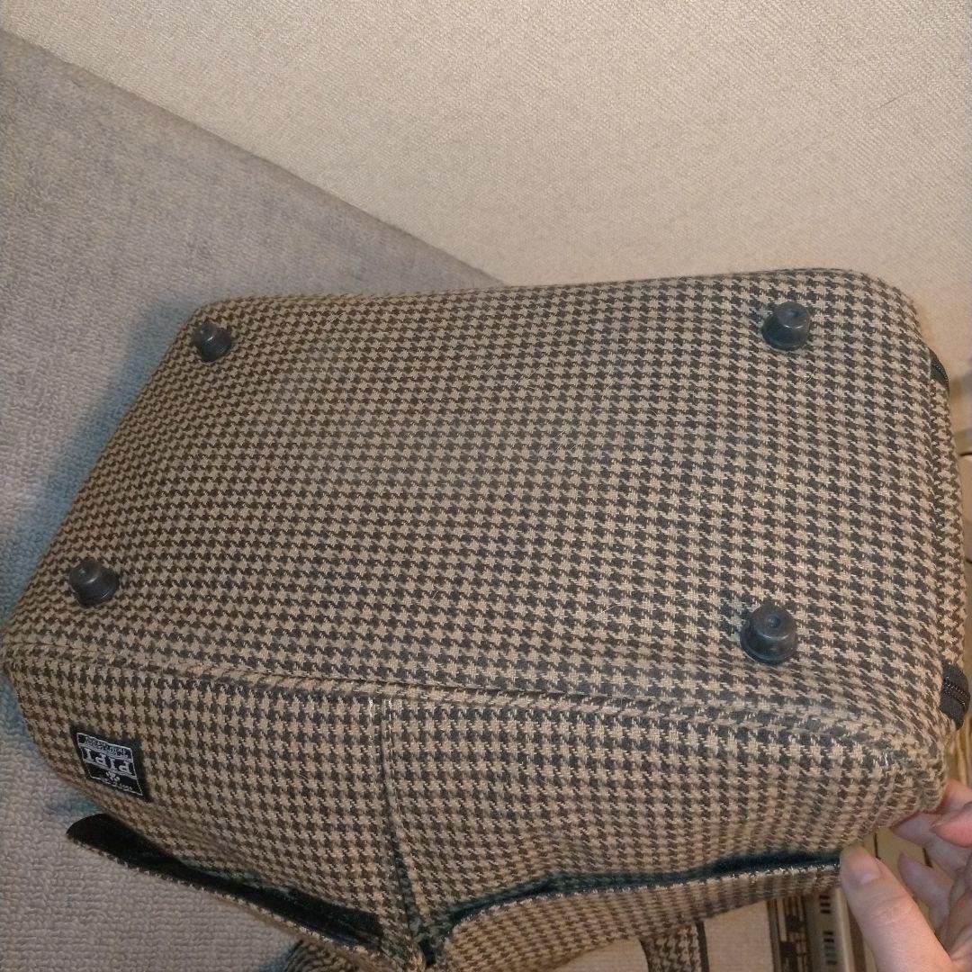 中型犬用チェック柄キャリーバッグ ドッグ＆キャッツ PIPI