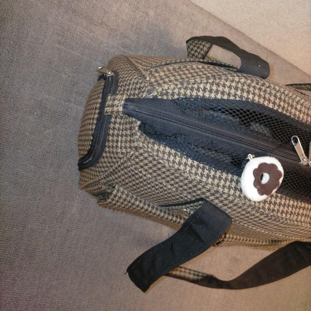 中型犬用チェック柄キャリーバッグ ドッグ＆キャッツ PIPI