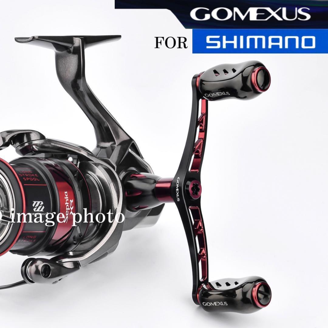 ゴメクサス/セフィアカラー　チタン22㎜ノブ/シマノ98㎜　S2/ダブルハンドル