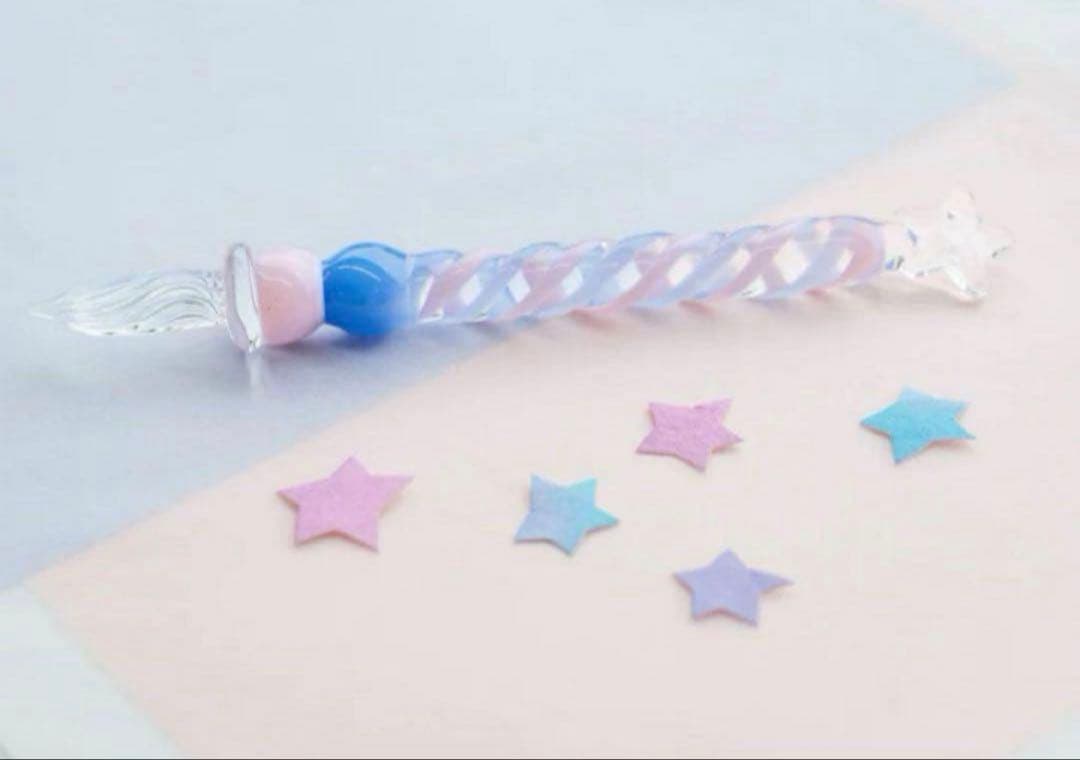 ペントノート オリジナルガラスペン MILKYWAY